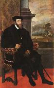  Titian Charles V, Seated oil painting on canvas